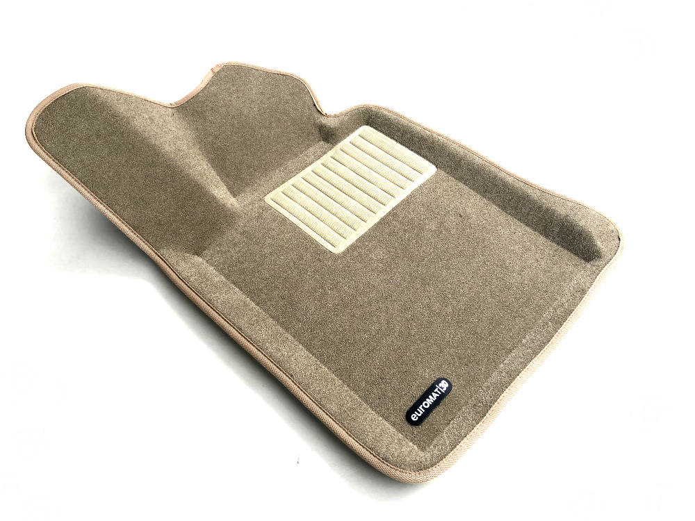 Коврики салона текст. 3D euro-std BMW 5 (G30) (2017-) (БЕЖ) (EMC3D) NP1